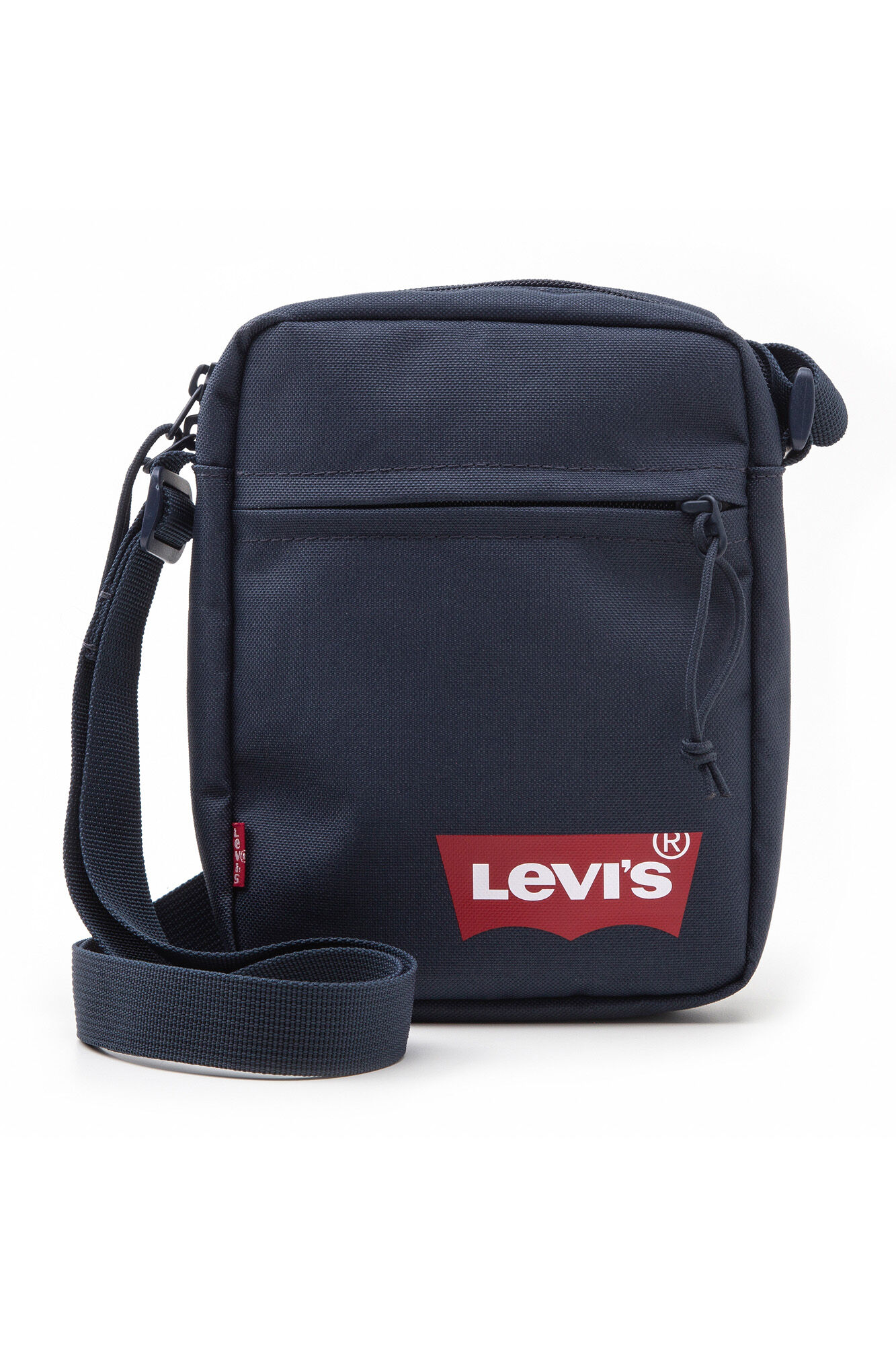 Mini Bolsa Transversal Lisa (Vermelha com Abas Morcego) - azul marinho