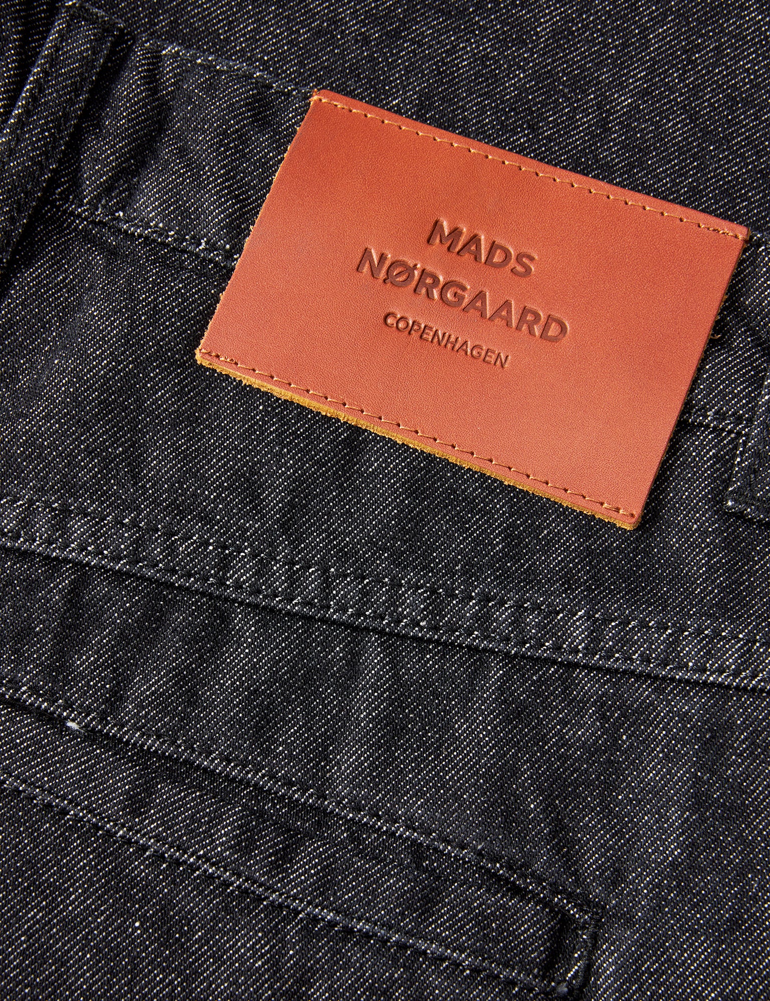 Mads Nørgaard  Dark Denim Dear jeans - sort