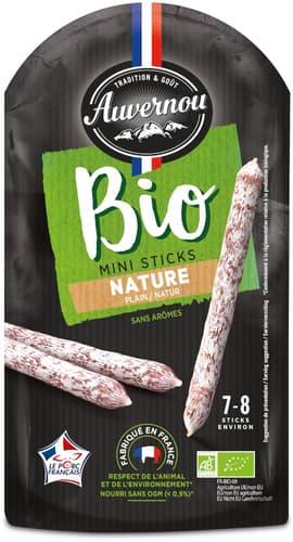 Auvernou BIO Mini Stick Salami natur