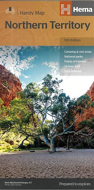 HEMA - NORTHERN TERRITORY ECHELLE 1 1 680 000