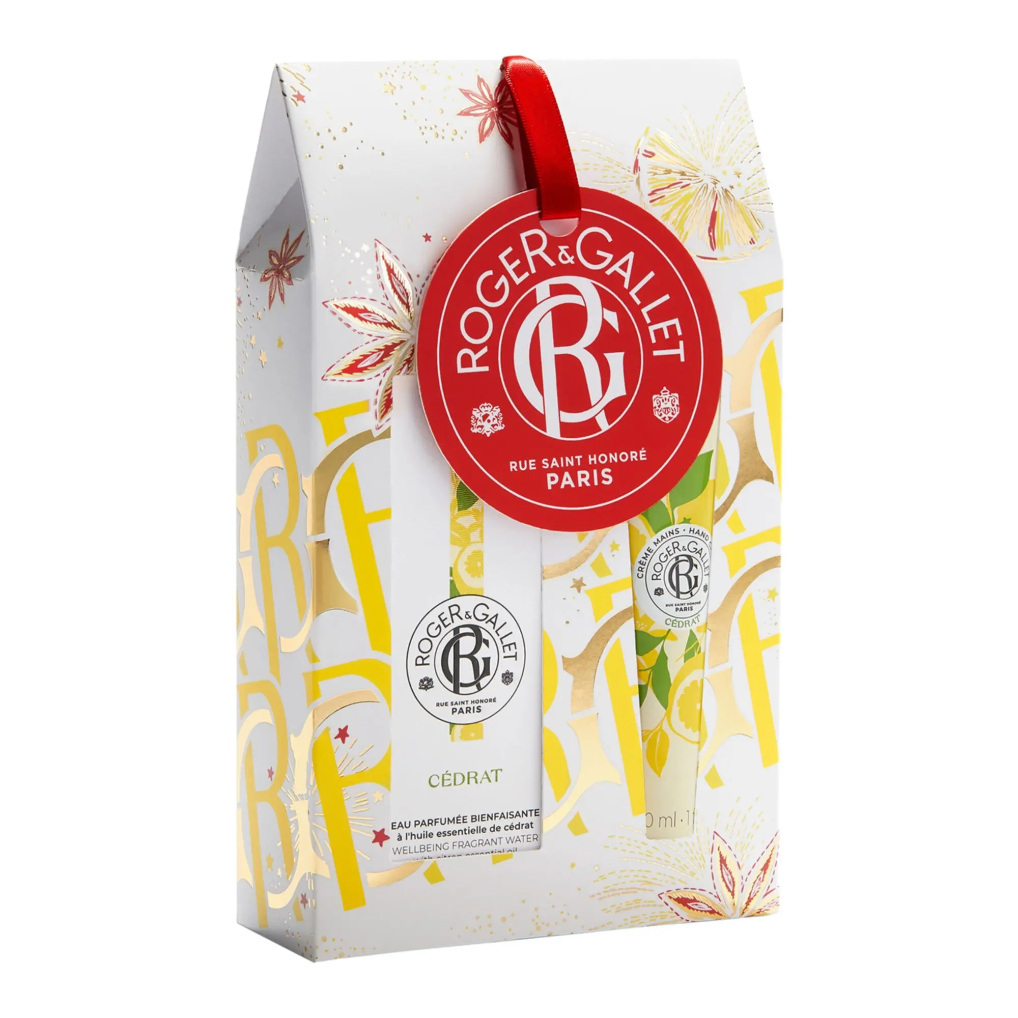Roger&Gallet - Coffret Cédrat Eau Parfumée 30ml & Gel Douche- Femme
