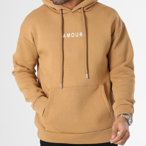 Sweat Capuche Camel