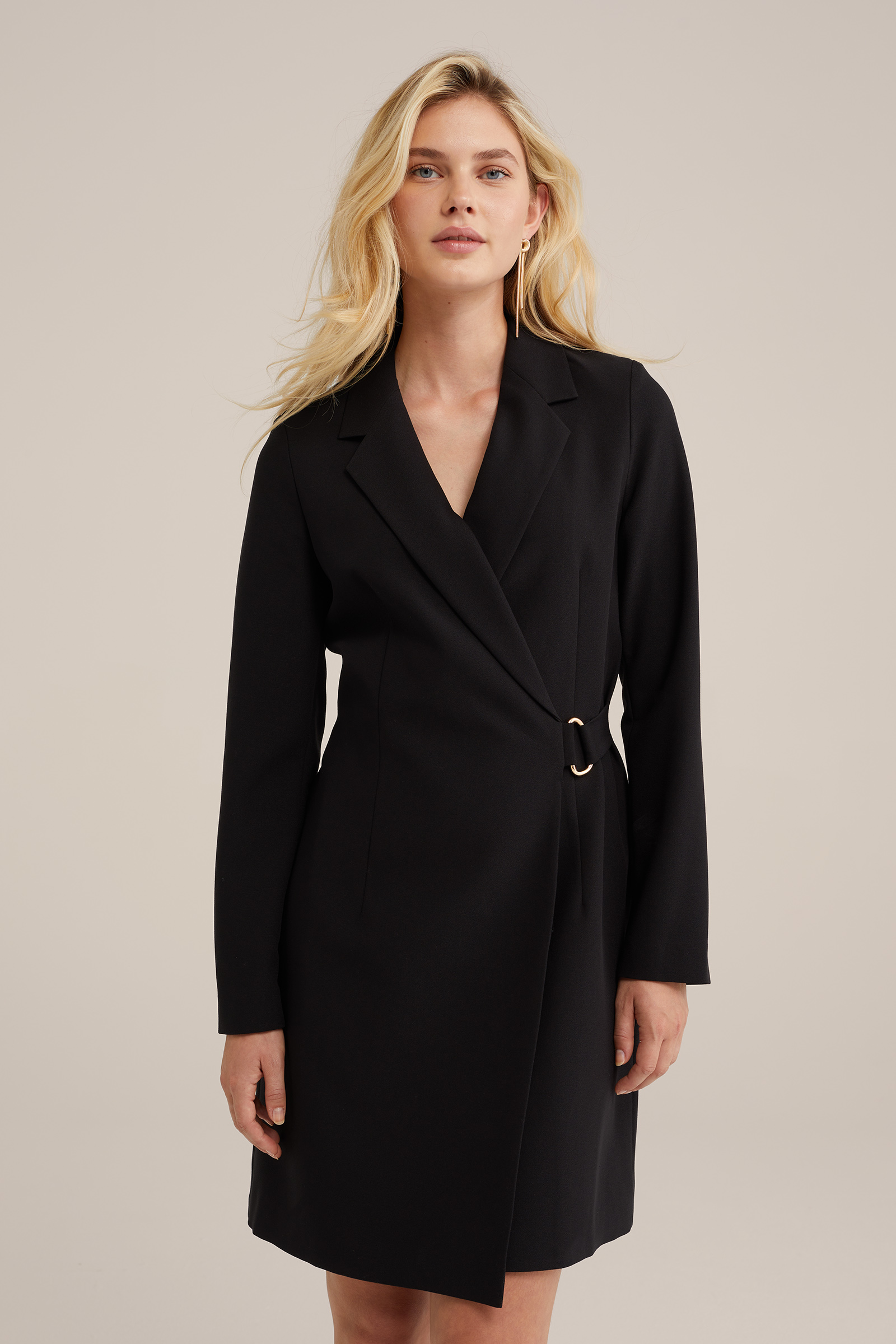 blazerjurk WE Fashion Zwart