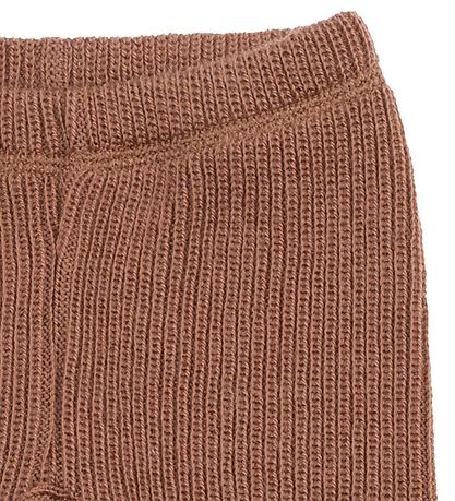 Joha Leggings - Strik - Uld - Brun