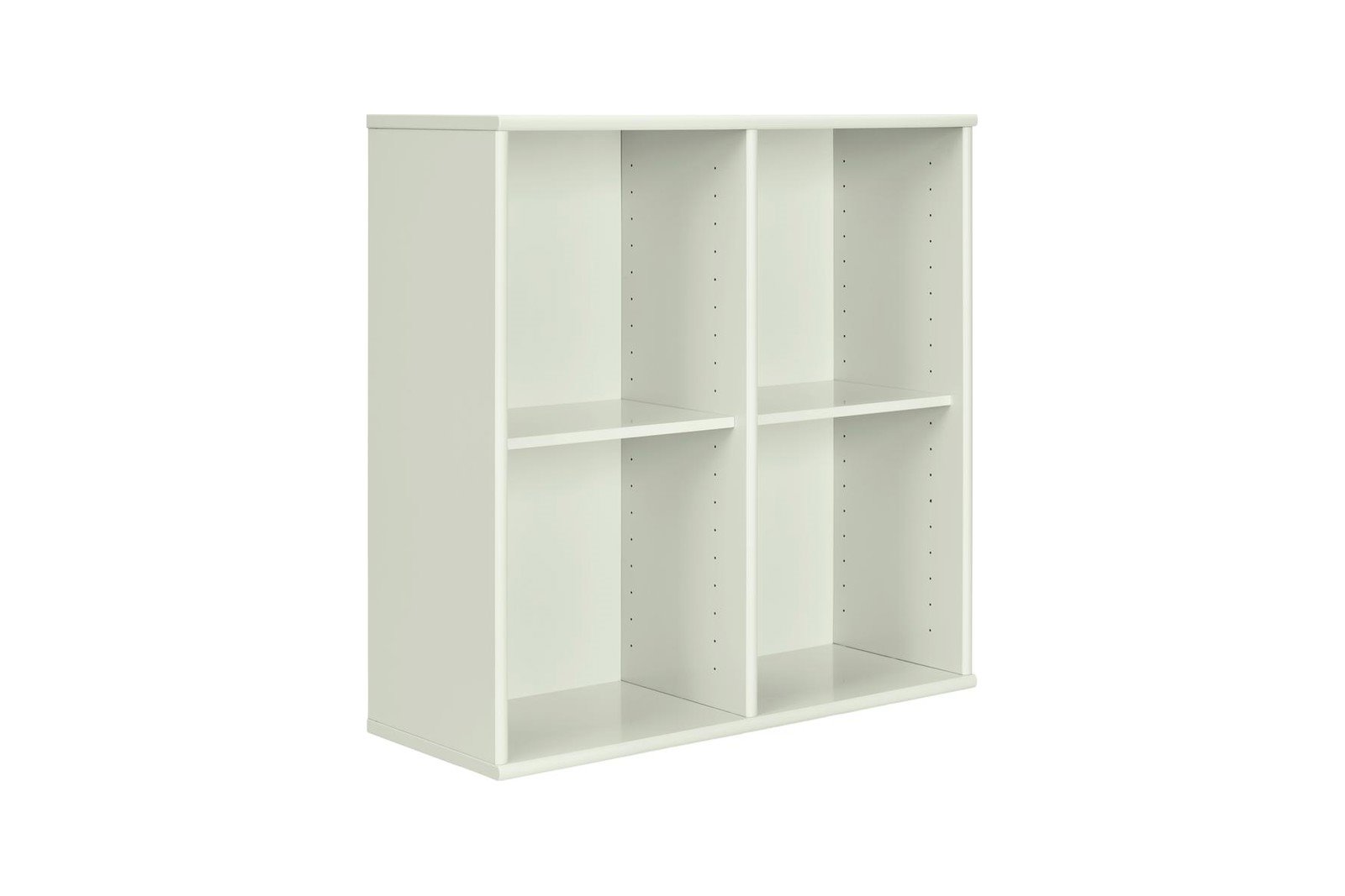 Mistral Bokyller 70x70x27 cm. Lakkert farget eik i Mint. Veggmontert.