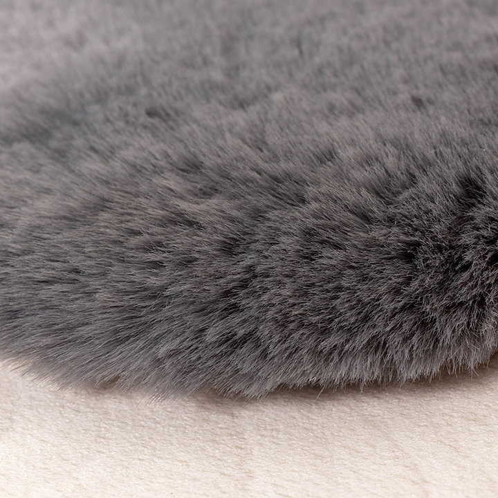 Kindervloerkleed - Huggy Schaap Antraciet | Super fluffy!