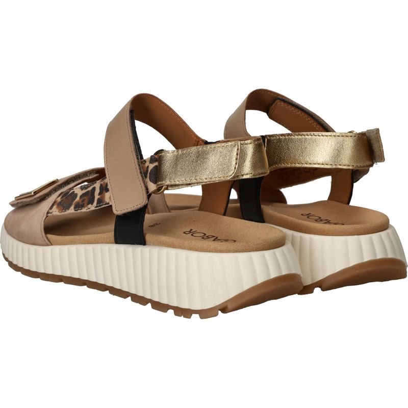 Gabor Sandalen Taupe Dames