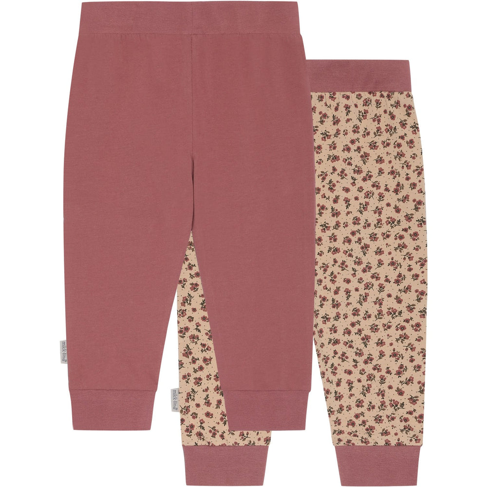 Køb Mikk-Line Rose Brown 2-Pak Leggings