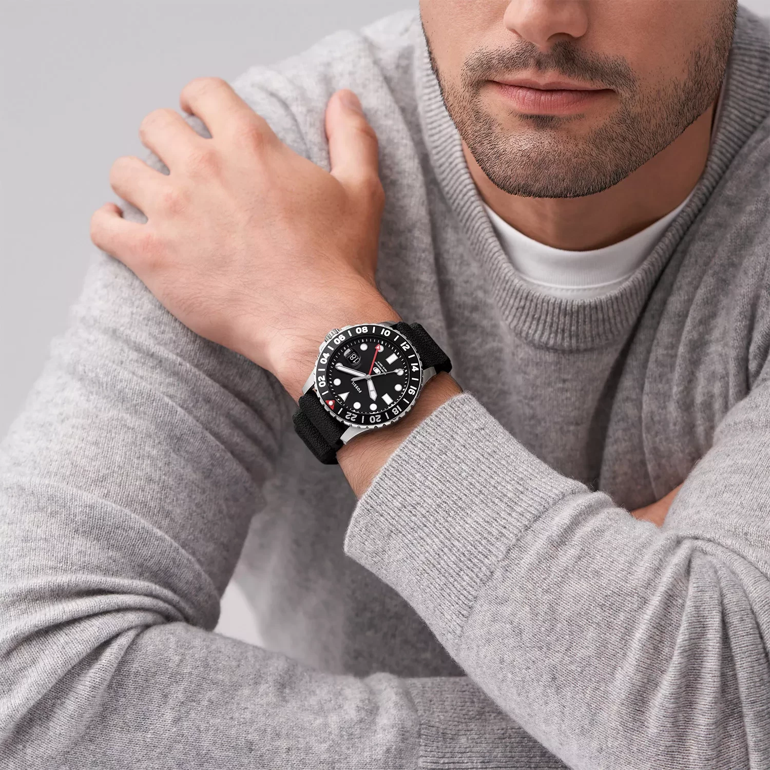 Fossil Blue GMT FS6036