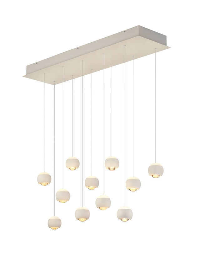 Musterring LED Balkenpendel MR CANNON 11-flg weiß