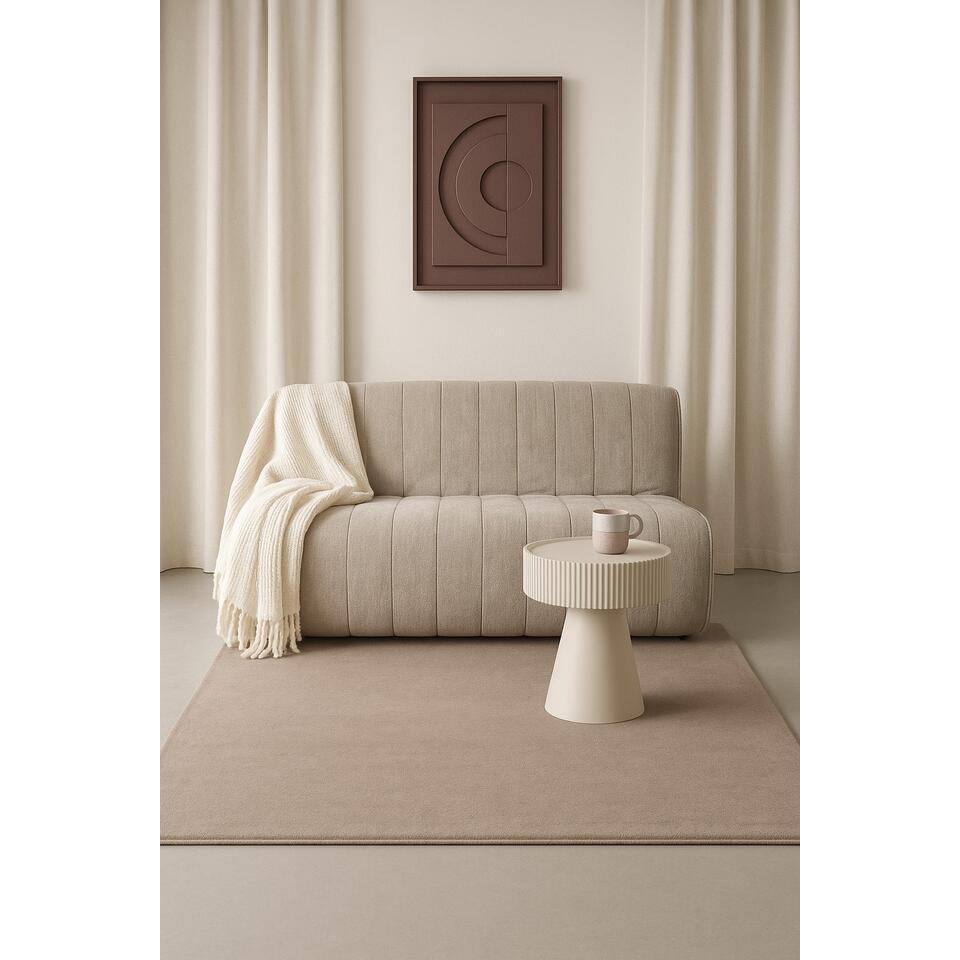 Vloerkleed Furly Taupe 160x230 cm