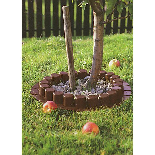 Baum- und Beeteinfassung 2,05m Braun