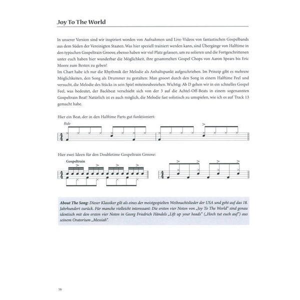 Edition Dux The Christmas Drum Book 2