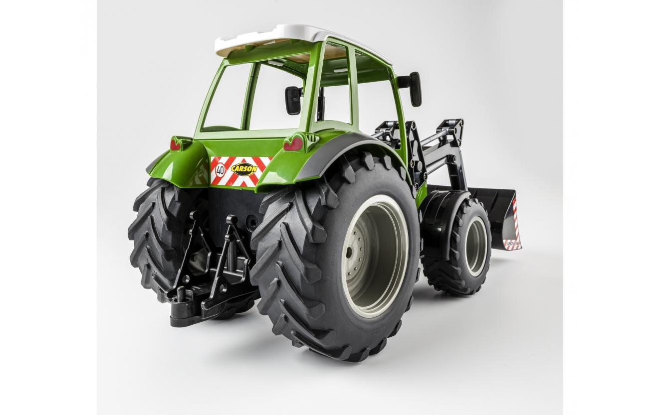 Traktor mit Frontlader Grün, 1:16, RTRFerngesteuerter Traktor mit funktionsfähigem Frontlader