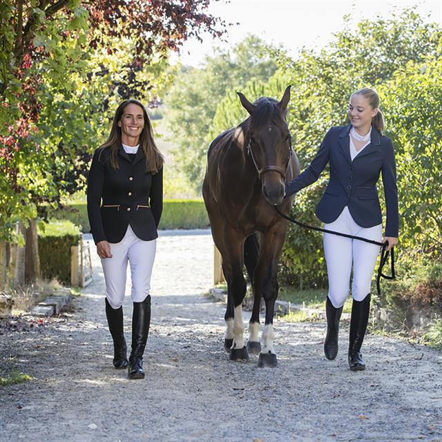 Paardrijjas Equithème Athens Kids Zwart