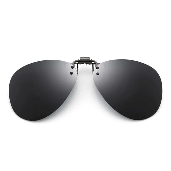 Clip-on Aviator Sunglasses Pilot Glasses Black