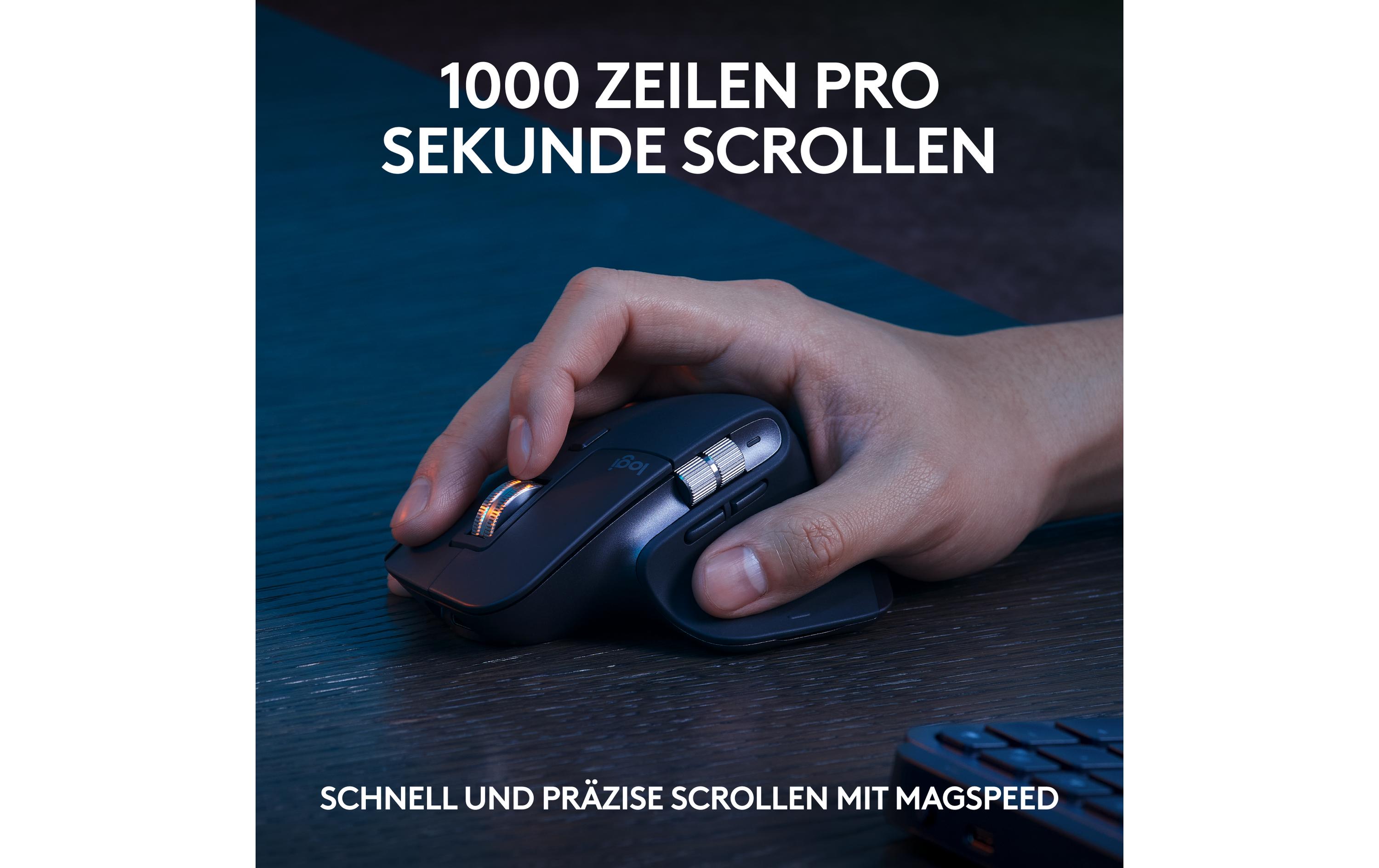 Tastatur-Maus-Set MX Keys S Combo<br>Komfortables Tastatur- und Maus-Set mit Multi-Device Kopplung und intelligenter Tastaturbeleuchtung