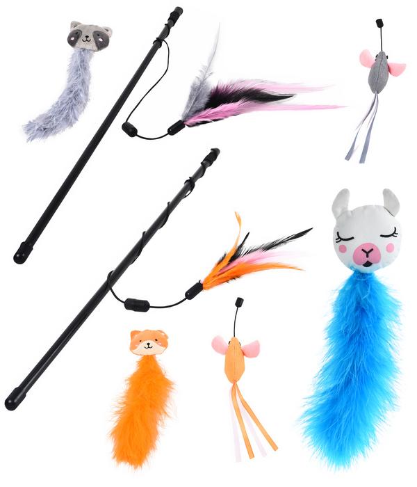 Dehner Premium Lovely Katzenspielzeug Set Lama