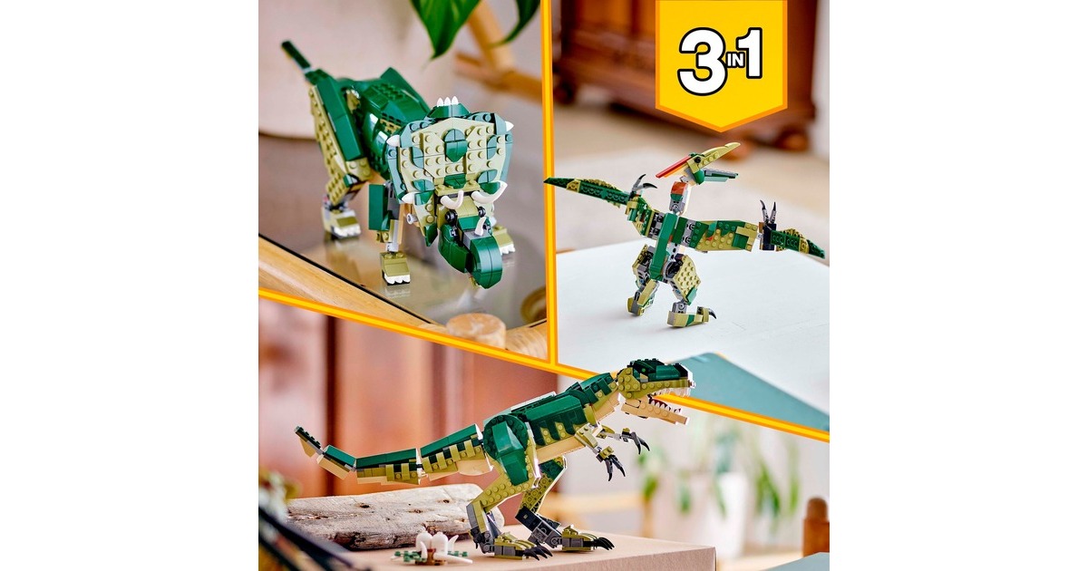 LEGOCreator 3-in-1 - T.Rex Constructiespeelgoed  (31151)