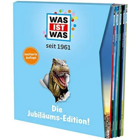 Tessloff WAS IST WAS Die Jubiläums-Edition, 5 Bände im Geschenkschuber