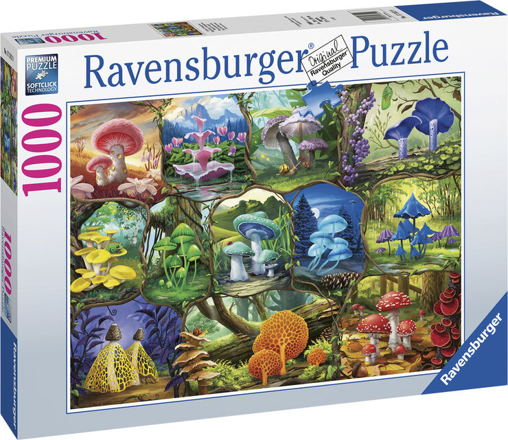 Ravensburger puslespil Beautiful Mushrooms 1000p