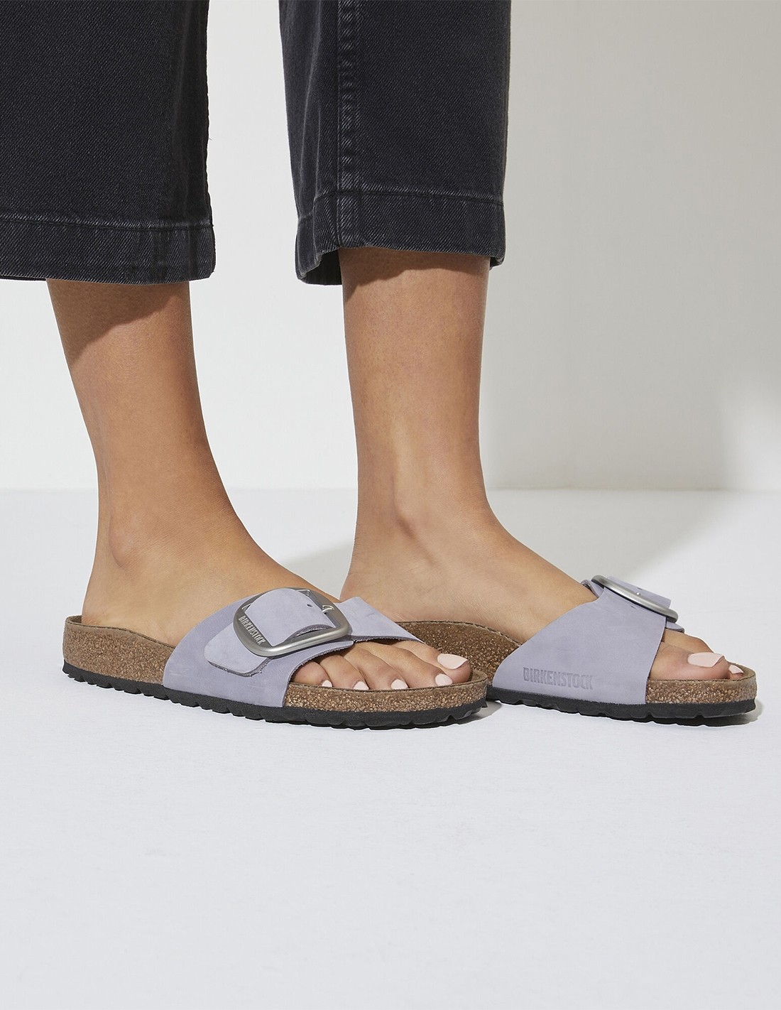 birkenstock Mules madrid bb lenb purple fog Femme