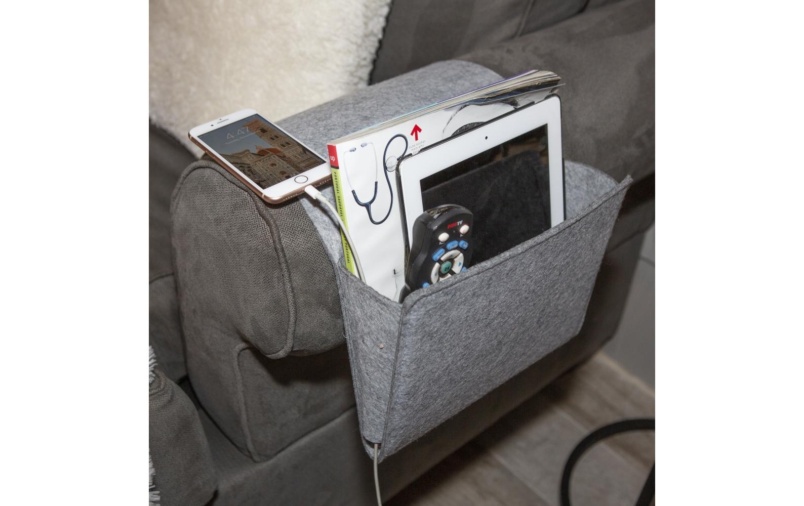 Aufbewahrungsbox für das Sofa aus FilzSofa-Tasche