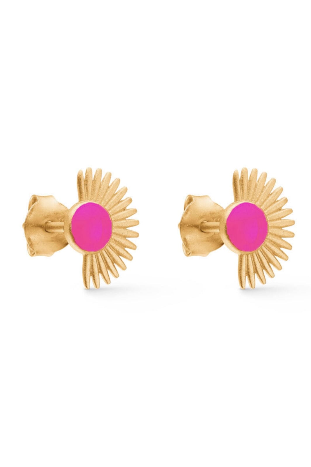Enamel Copenhagen Studs, Soleil pink