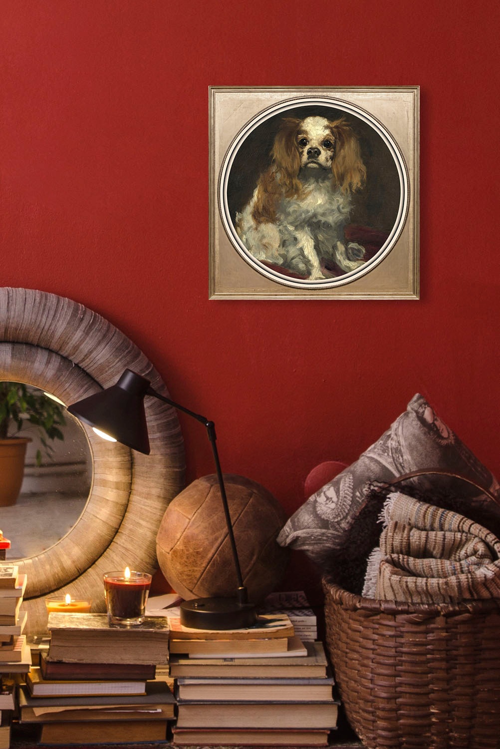 queence Acrylglasbild »Hund« Gemälde | Haustiere | Hund | Hunde | Hundebilder | Kunst Fine Art-Print in Galeriequalität