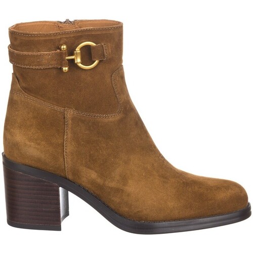 Alpe - Botines de tacÃ³n2389 Mujer CUERO Marrón