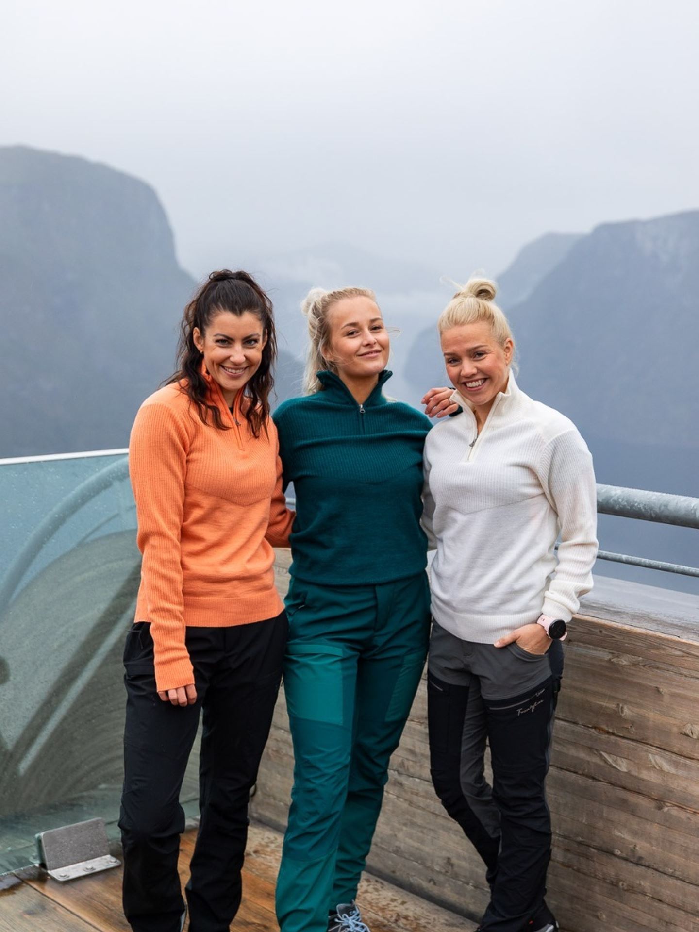 Flåm Half Zip Ullgenser