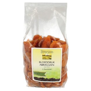 Boerjan Abrikozen Bloeddruk 500GR