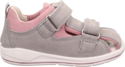 Superfit Boomerang Sandaler, Lysegrå/Rosa