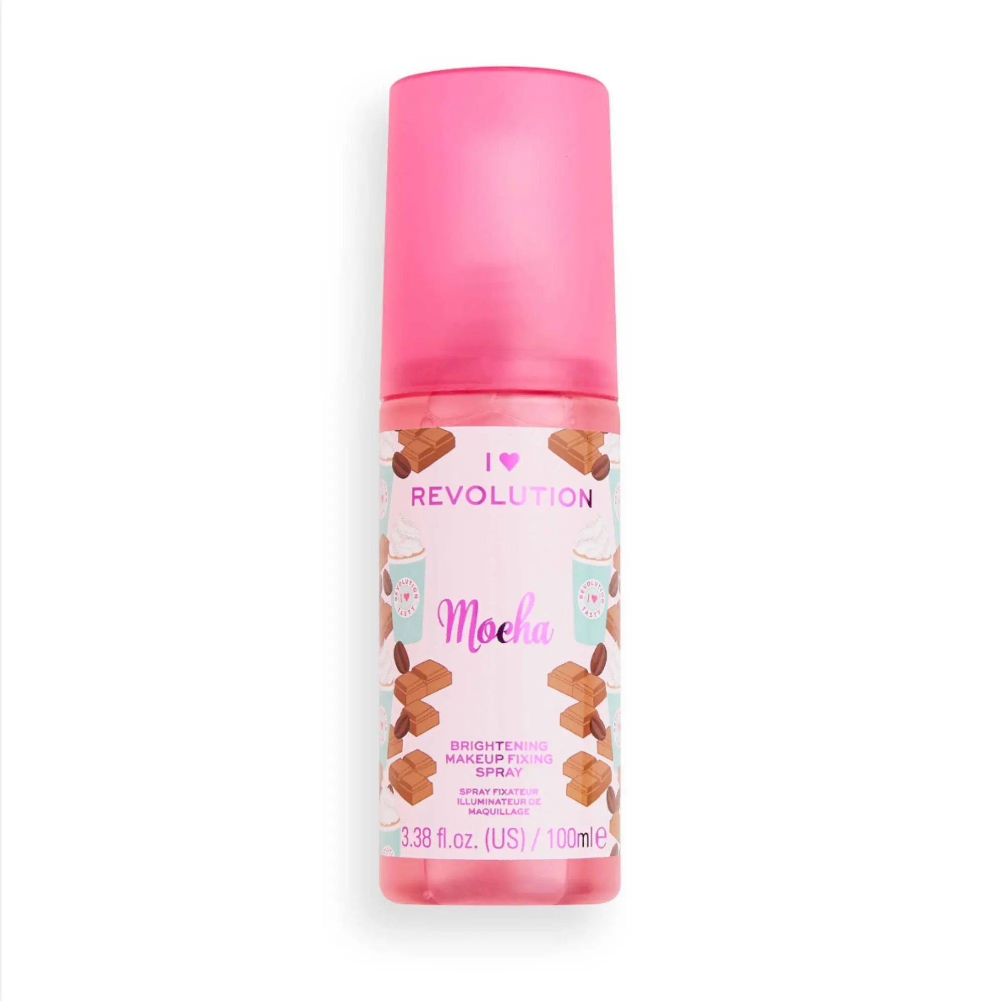 I Heart Revolution - BRIGHTENING FIXING SPRAY MOCHA Spray Fixateur- Illuminateur