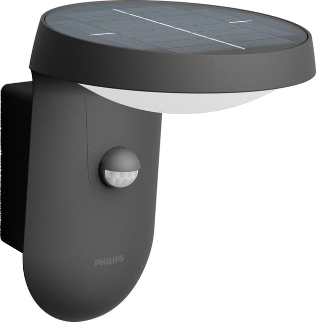 Philips Tyla IR udendørs solcelle væglampe 1.2W