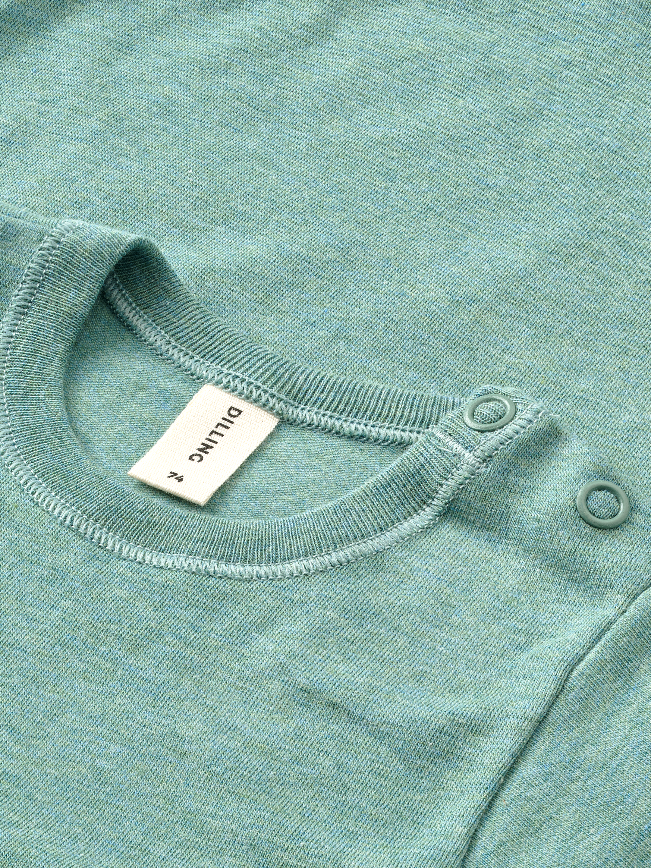 Romper met korte mouw van katoen voor baby's