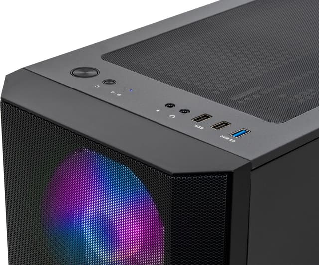 PCSpecialist Core 200 R5-5/16/512/3050 stationær gaming computer