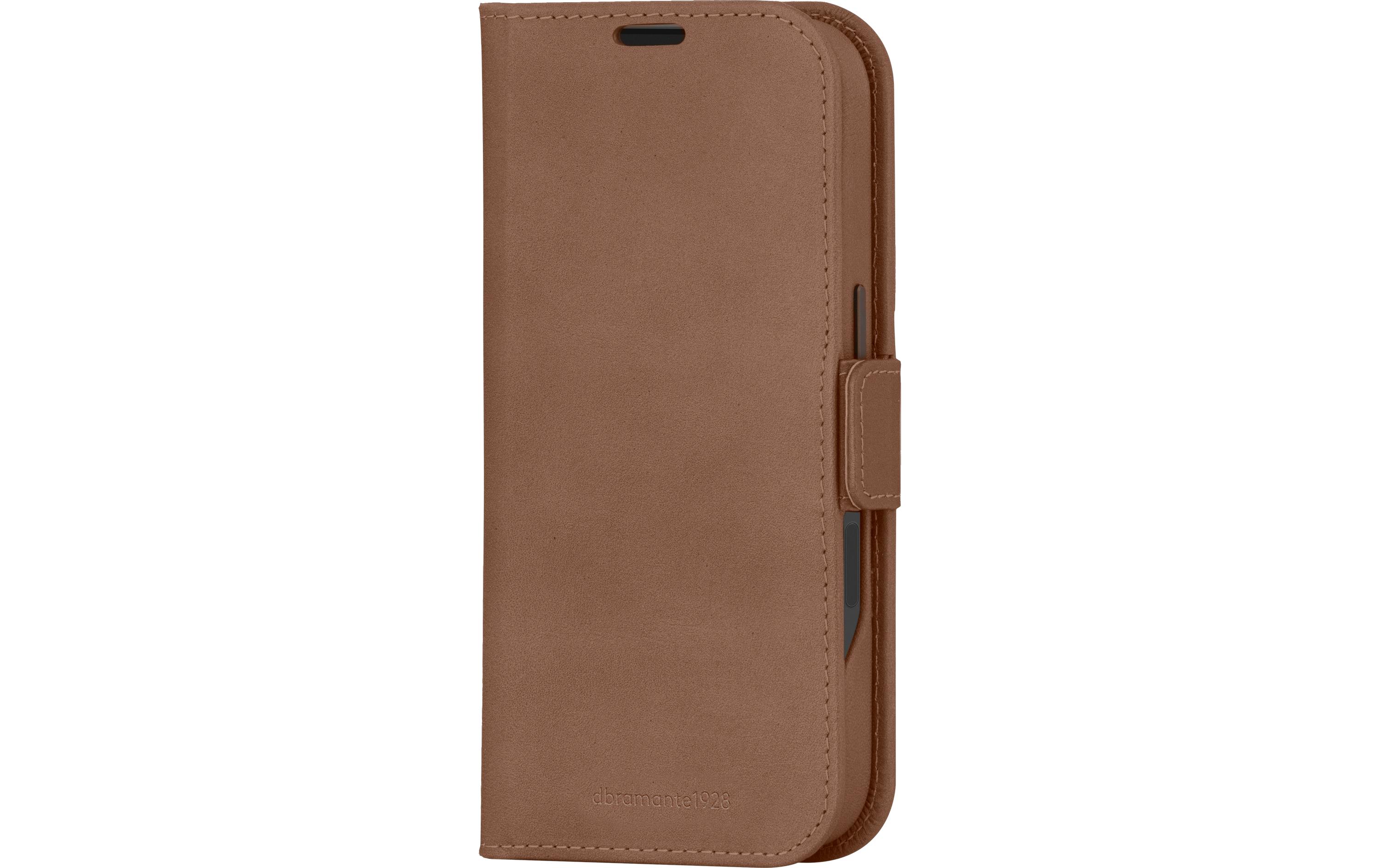 Book Cover Lynge iPhone 16 BraunSchutzhülle für das Apple iPhone 16