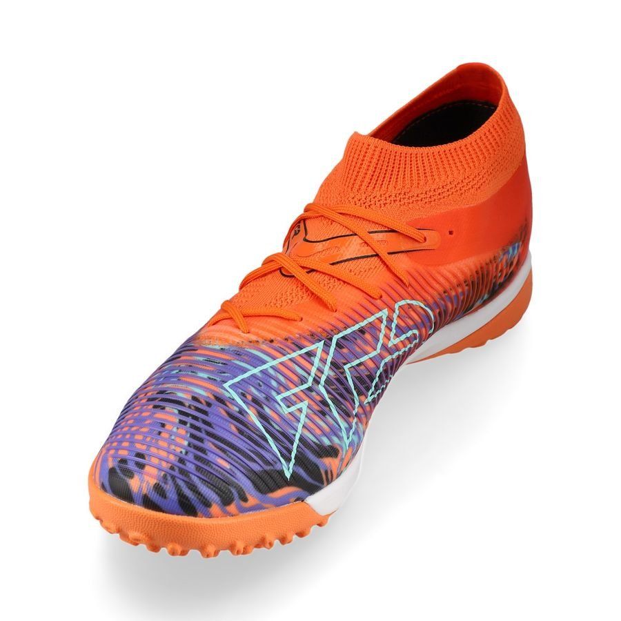PUMA Future 8 Match TT Creativity - Orange Poppy/Dark Amethyst/Bleu/Noir