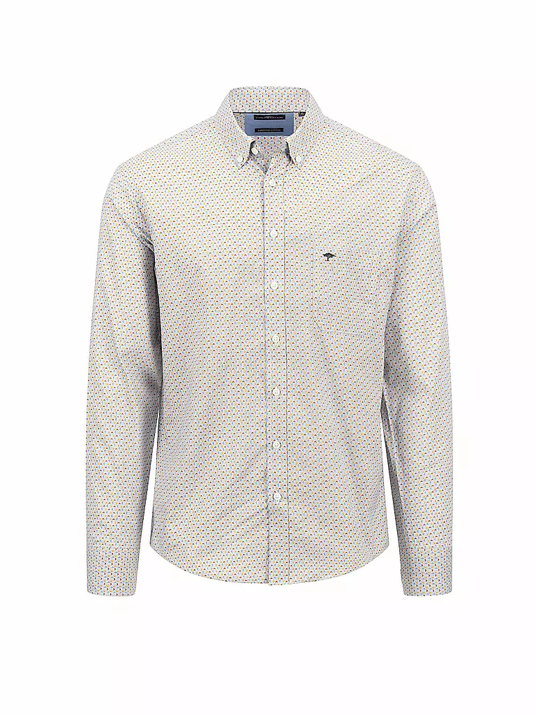 FYNCH HATTON Hemd Casual Fit braun