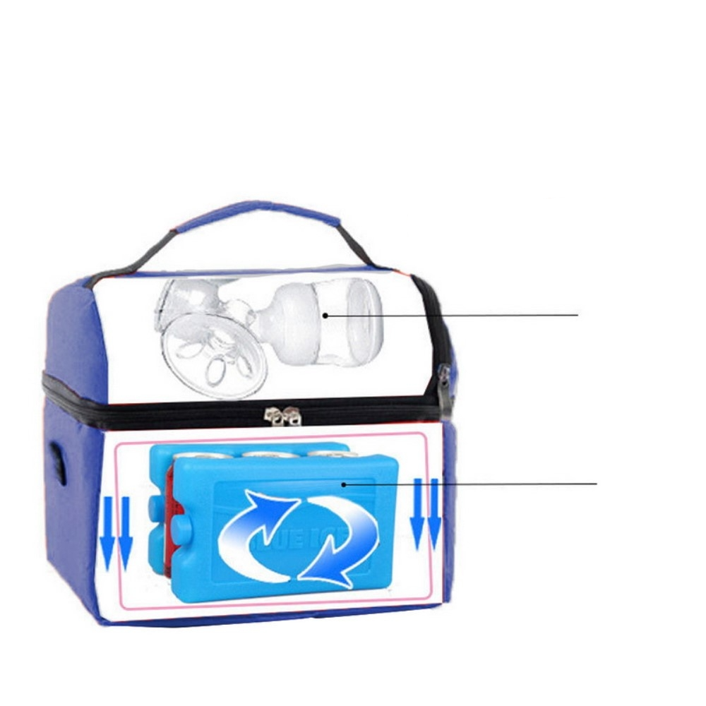 (8L) Faltbare Thermotasche Kühltasche Isoliertasche fürs Picknick - Schwarz