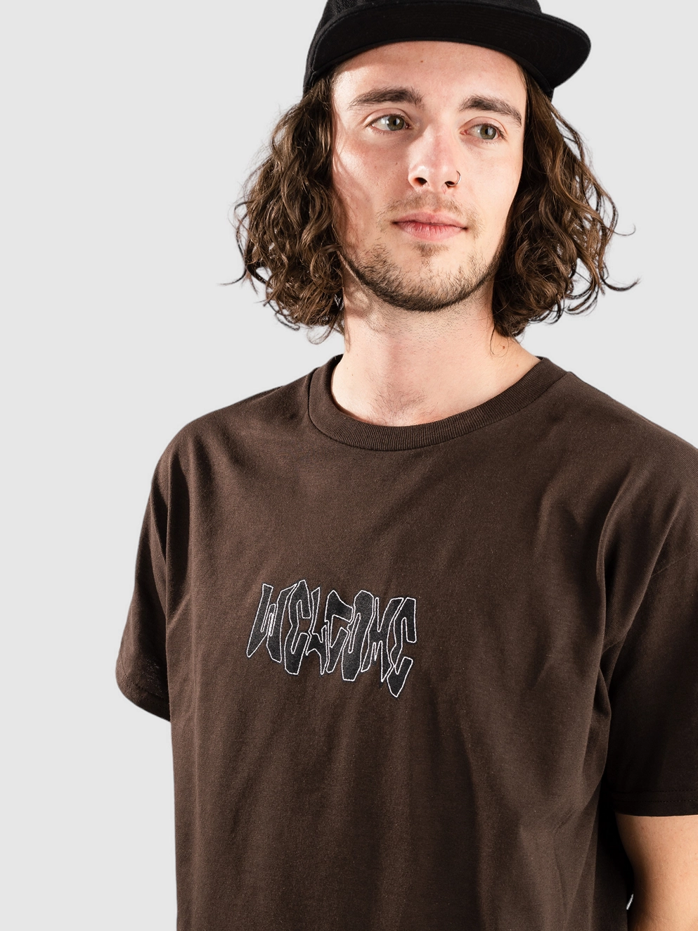 Welcome Nephilim Printed T-Shirt dark chocolate