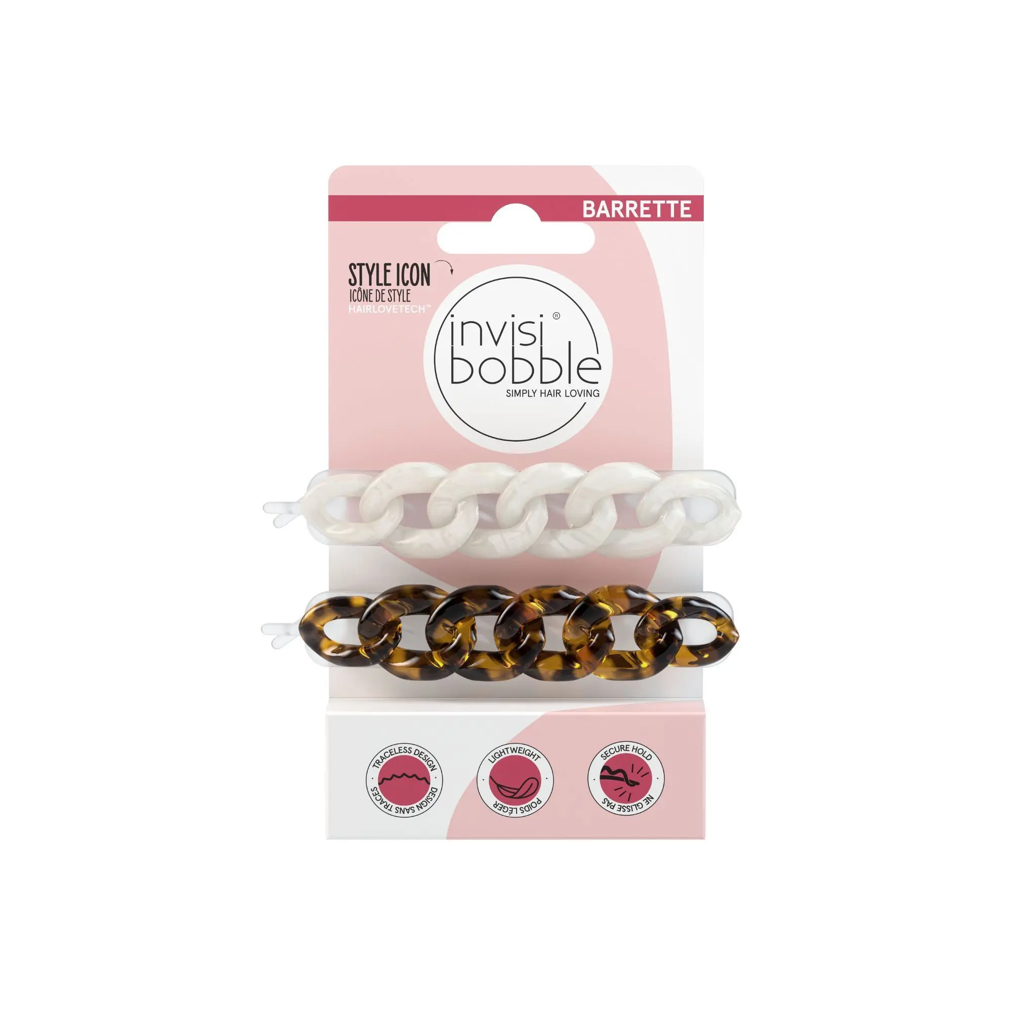 Invisibobble - BARRETTE Too Glam to Give a Damn Barrettes à cheveux- Élastique, barrette et pince