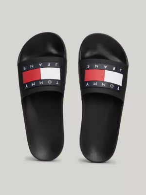 Slides de piscina com logotipo essencial
