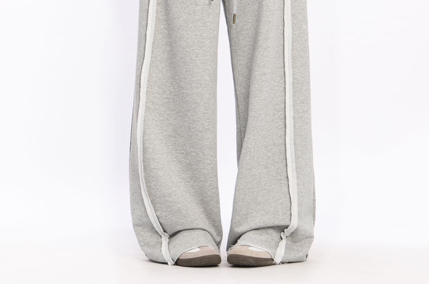Berrytrix - Wijde joggingbroek met trekkoord en geborduurde taille