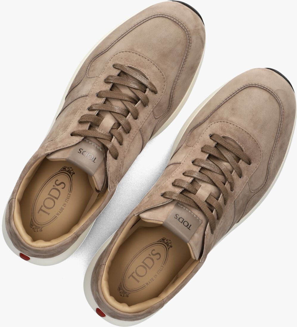 beige tod's lage sneakers xxm79k0z281j17553j
