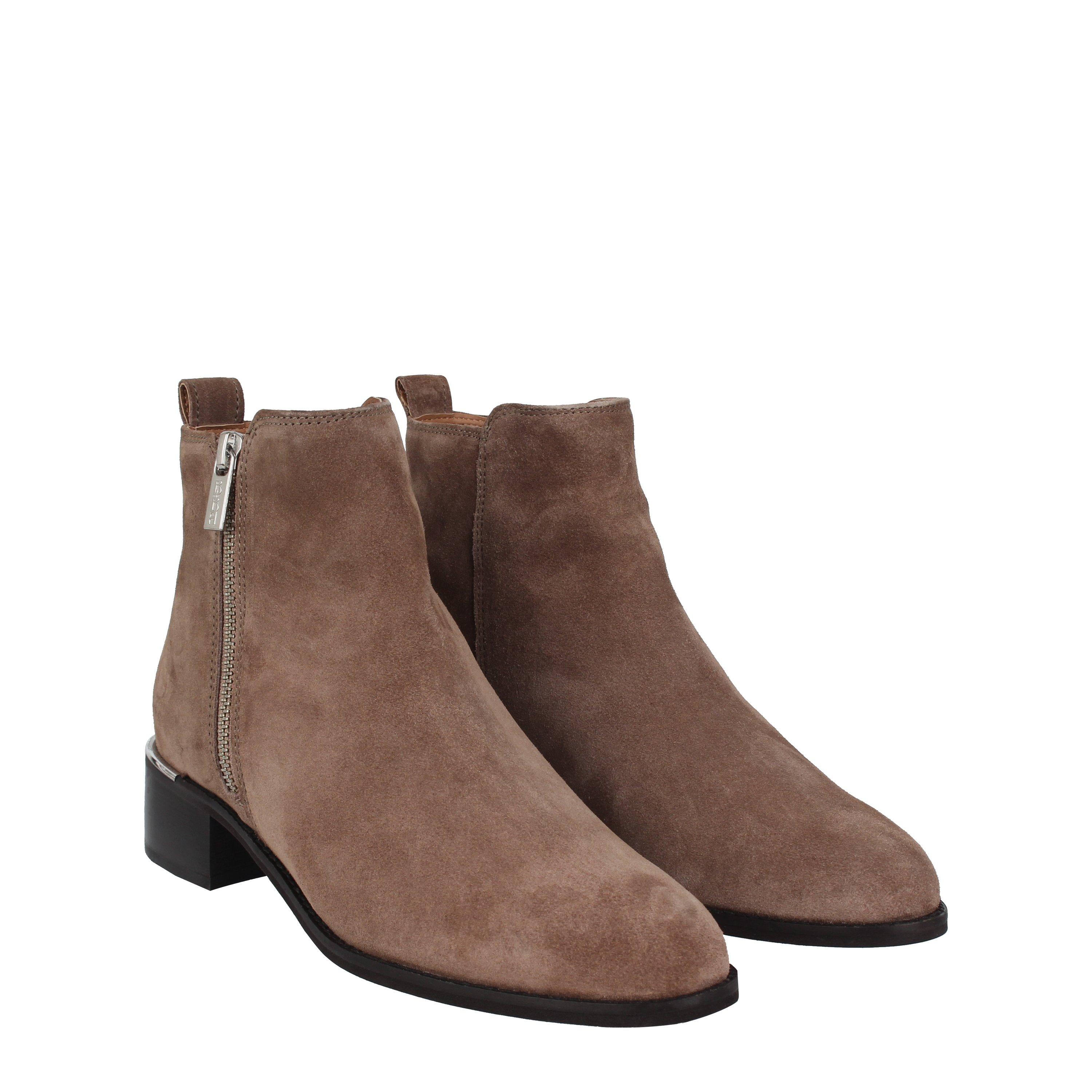 Biba Zip Flat Ankle Boots