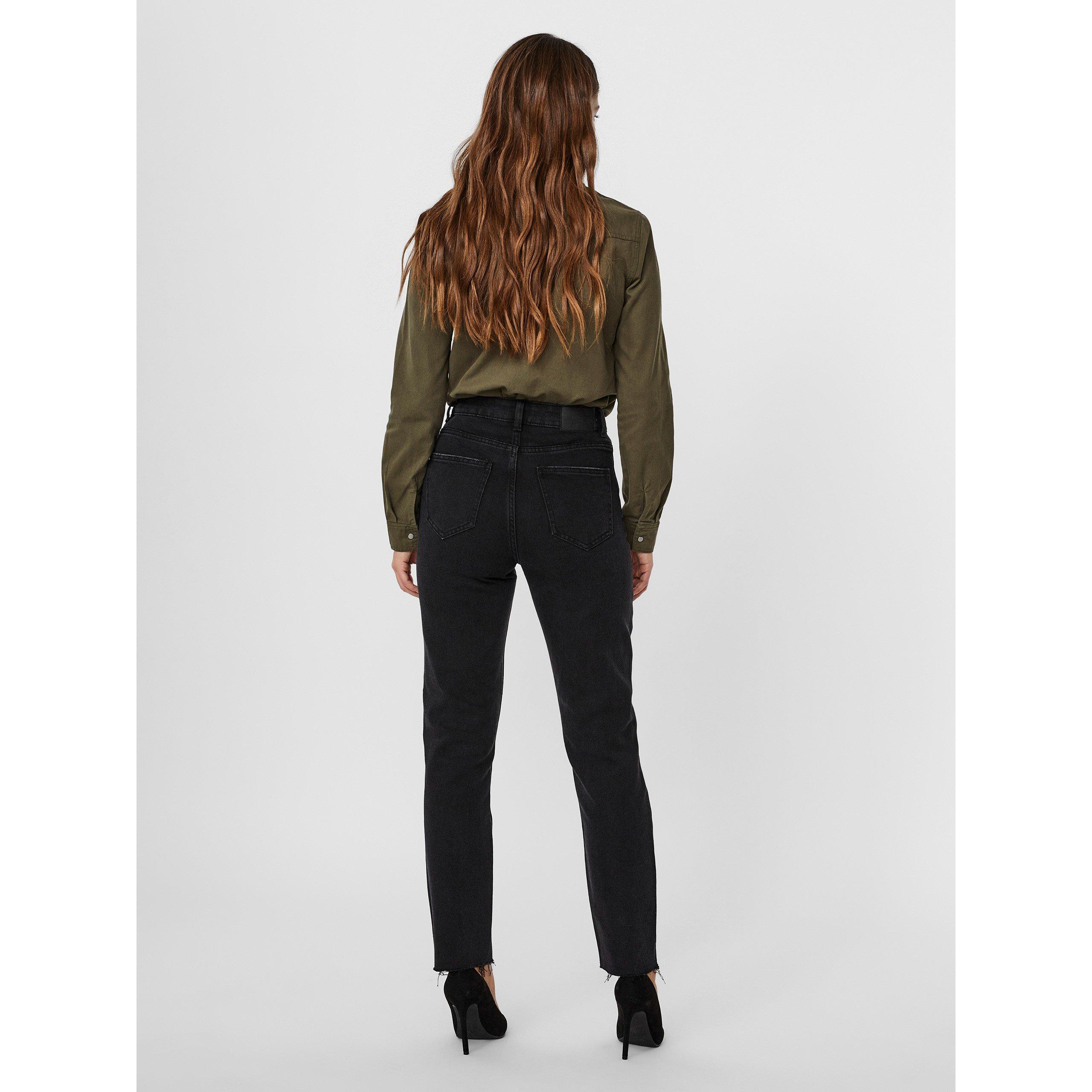 Vero Moda Brenda High Rise Straight Fit Jeans