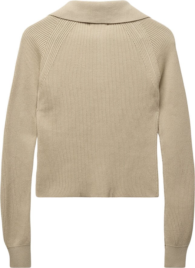 Blanche Carrick-BL Zip Jumper 0907 macadamia