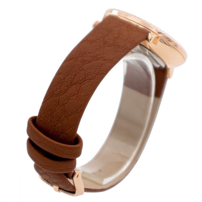 Montre Femme M. JOHN bracelet Cuir Marron